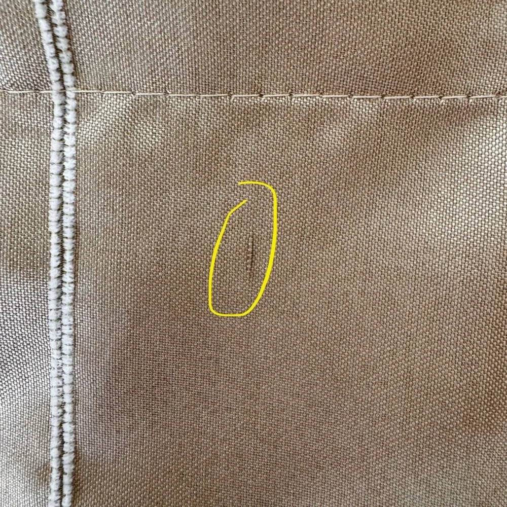 Better Homes And Gardens Golden Tan Brown Shower Curtain With Pinstripe Detail